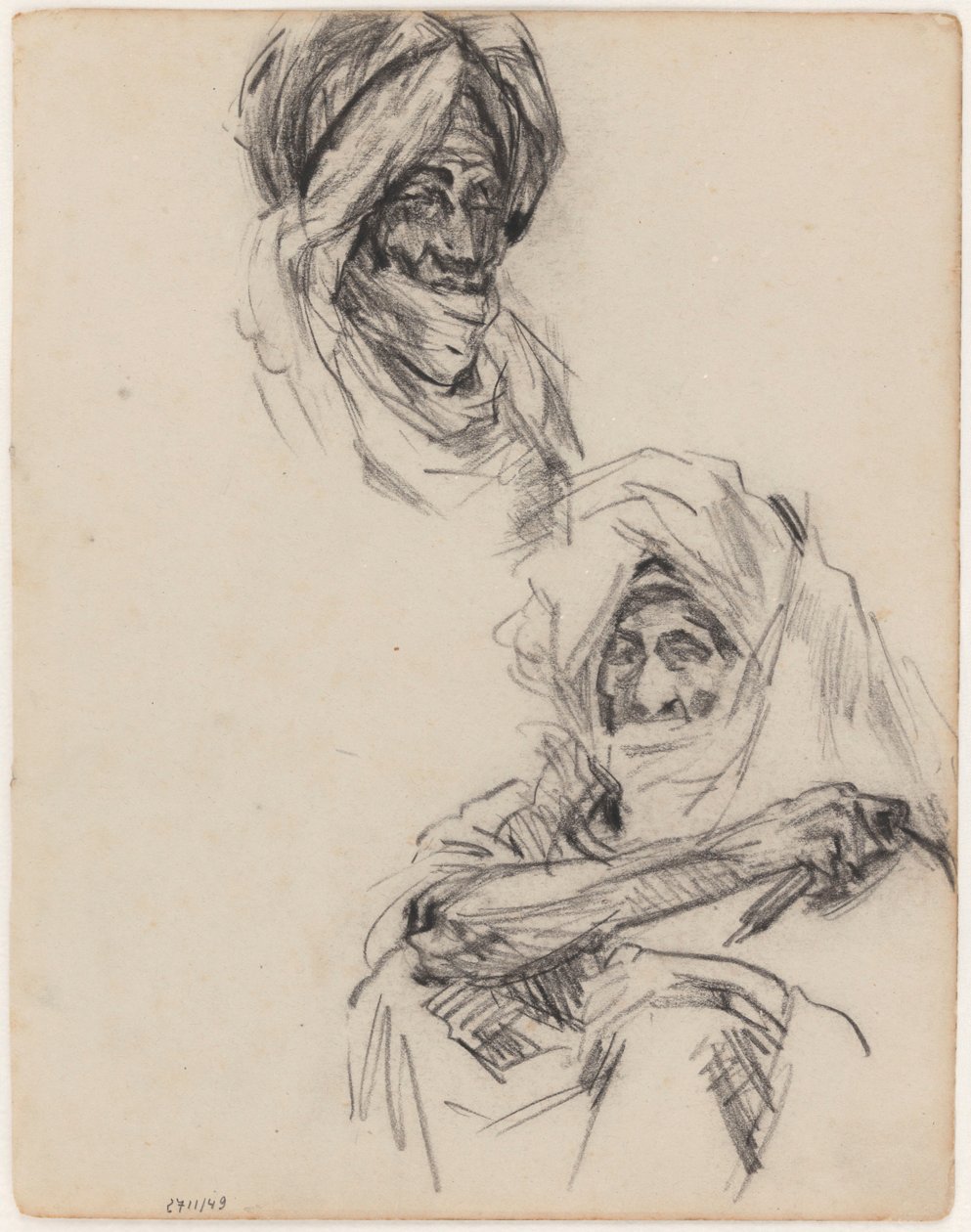 Två araber av James Ensor