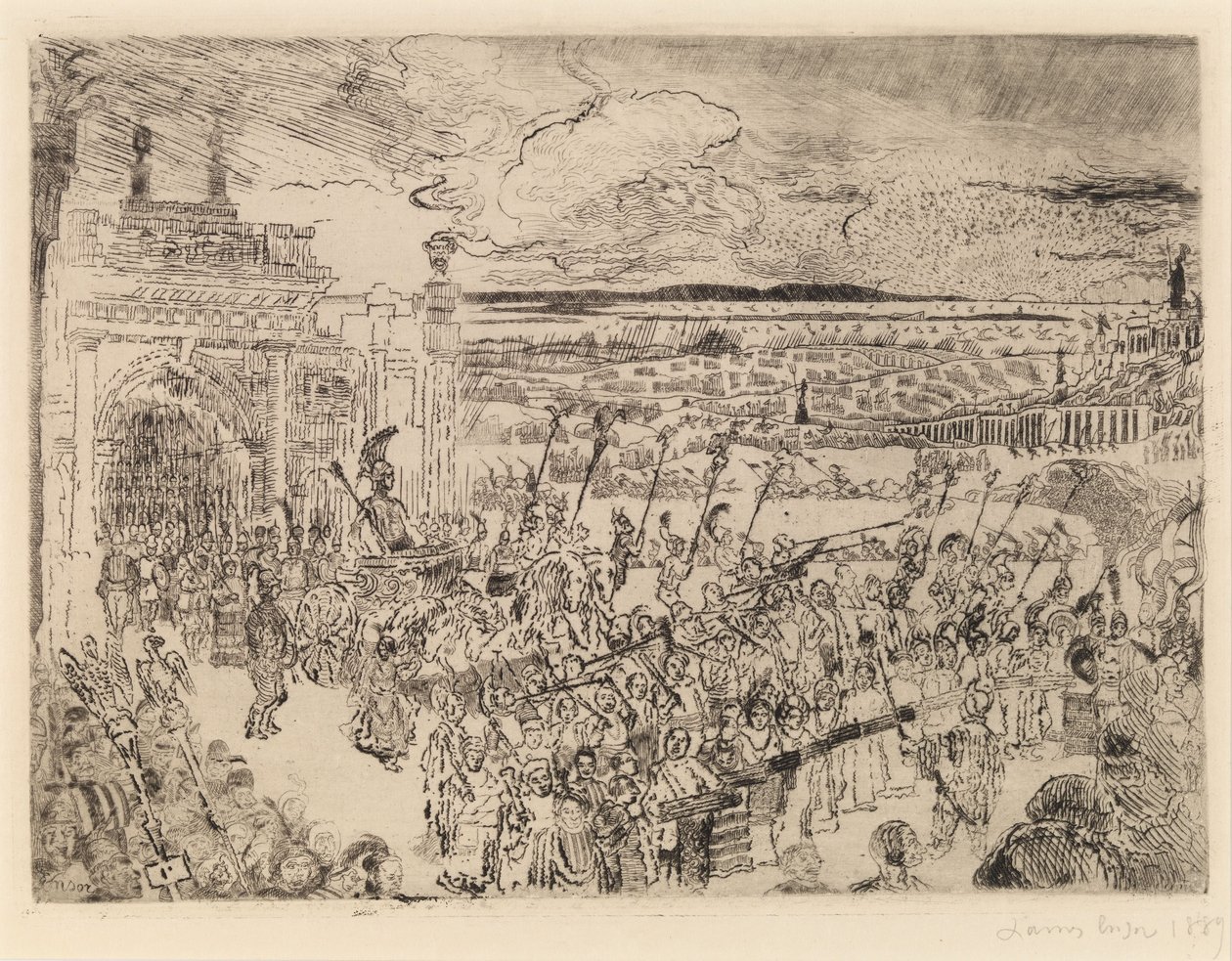 Utan titel av James Ensor