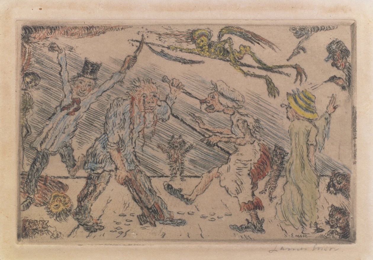 Vrede av James Ensor