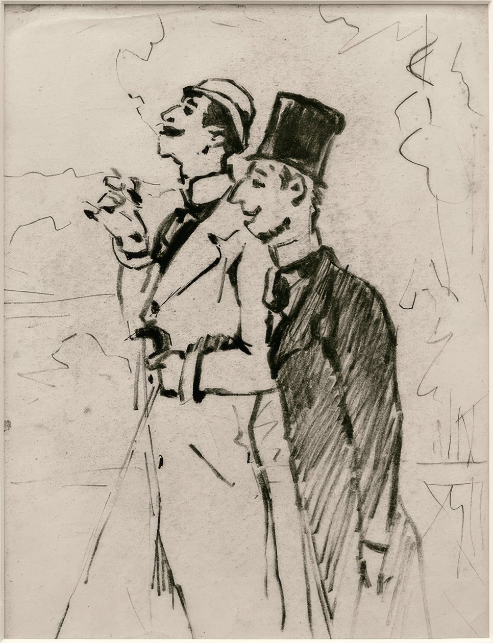 Två herrar av James Sidney Ensor