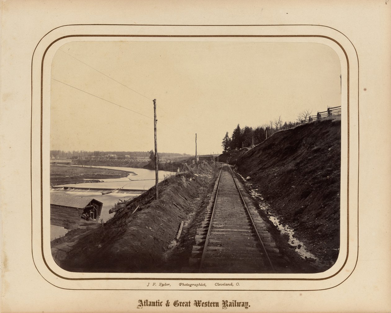 Atlantic  Great Western Railway,1862 (foto) av James F. Ryder