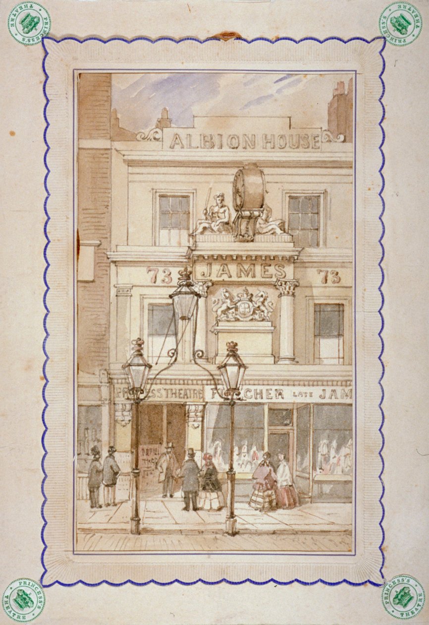 Albion House och ingången till Princess
