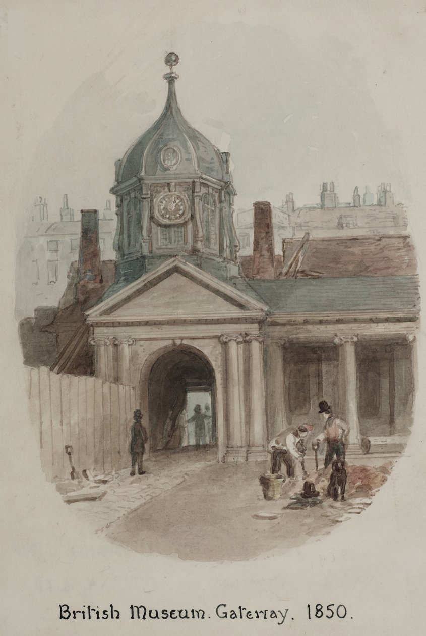 British Museum, 1850 av James Findlay