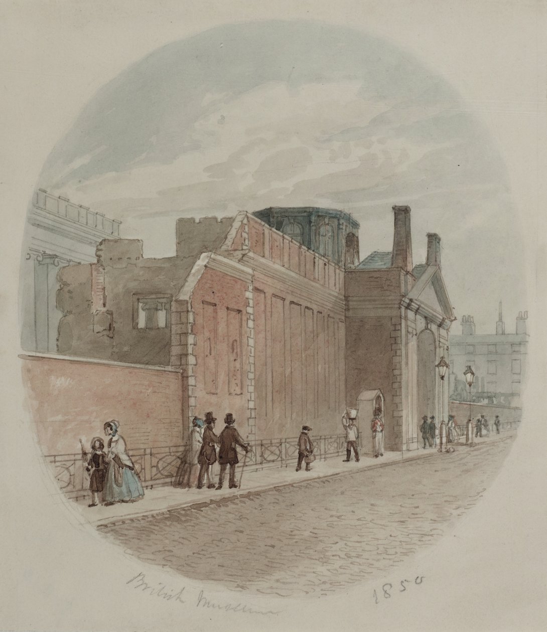 British Museum, 1850 av James Findlay