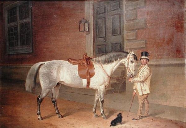 Lady Rosamunds sto med huvudbrudgum på Tredegar House, Newport av James Flewitt Mullock
