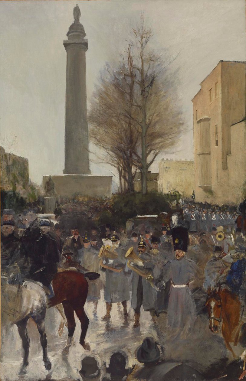 Femte regementet i Mount Vernon Place, 1889-98 av James G. Harwood