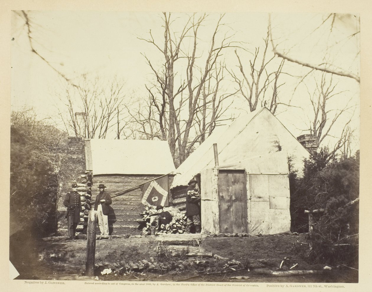 Residence Chief Quartermaster Tredje armékåren, Brandy Station av James Gardner