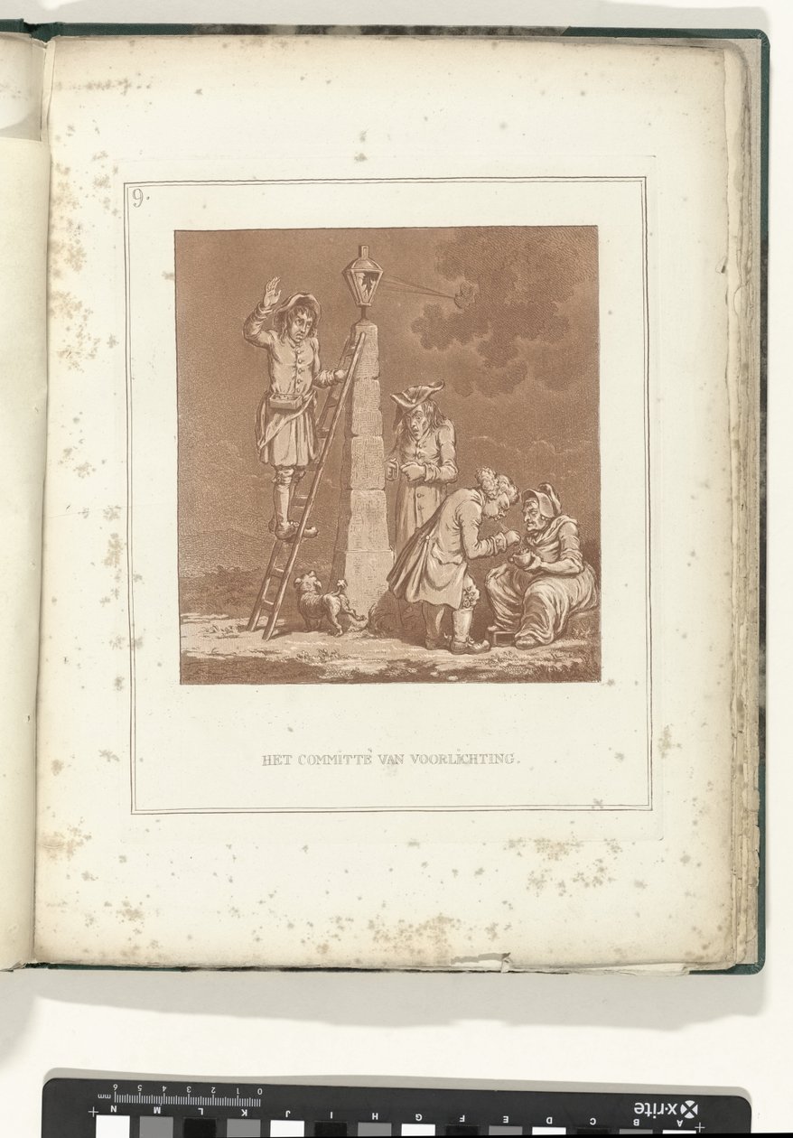 Informationskommittén, 1795 Informationskommittén (titel på objekt) Hollandia Regenerata (serietitel) av James Gillray (possibly)