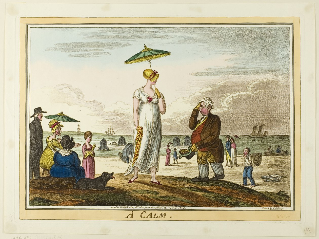 Ett lugn av James Gillray