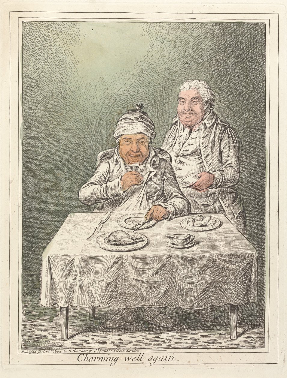 Den förtrollande brunnen igen av James Gillray
