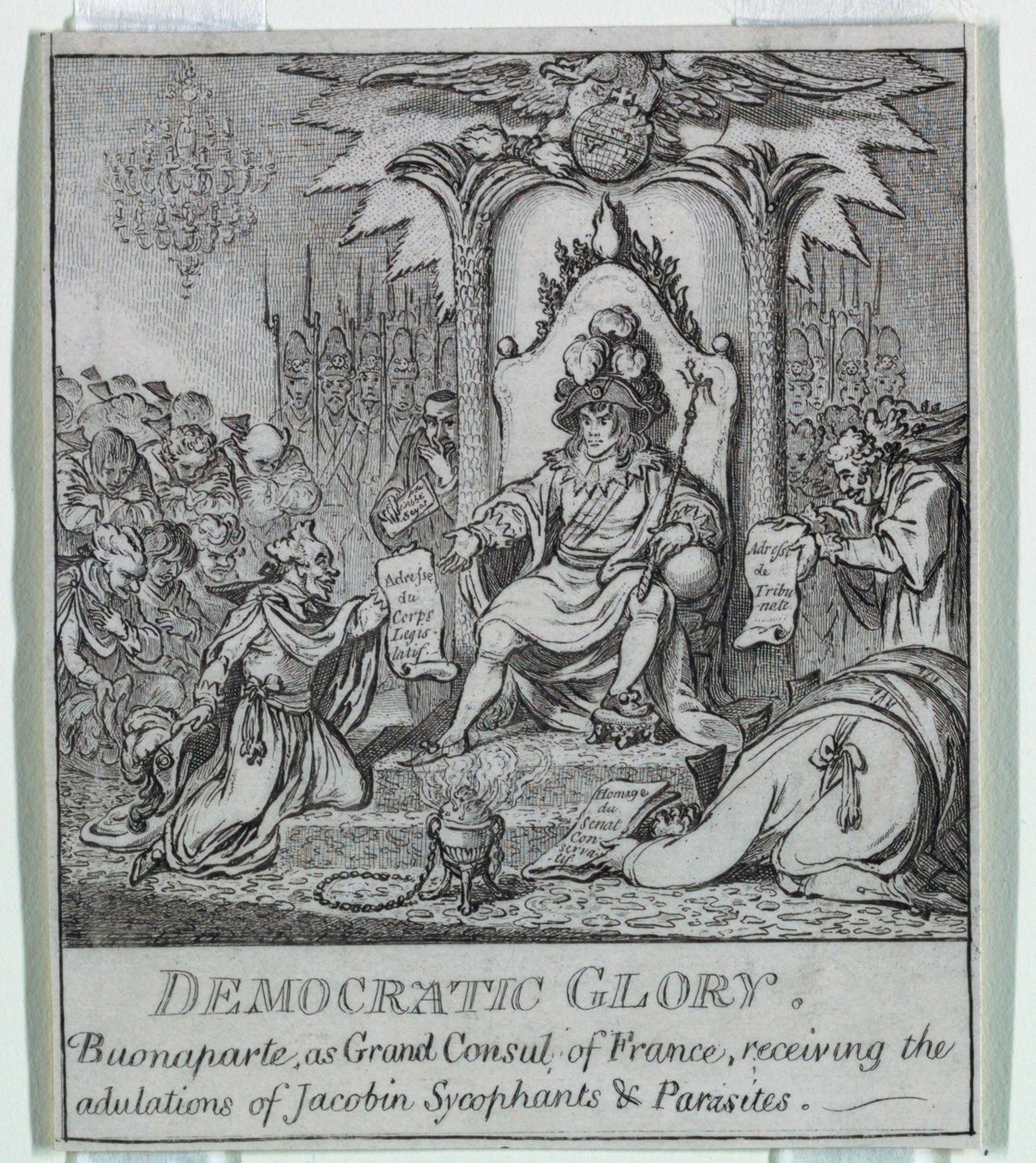 "Demokrati, eller en skiss o av James Gillray