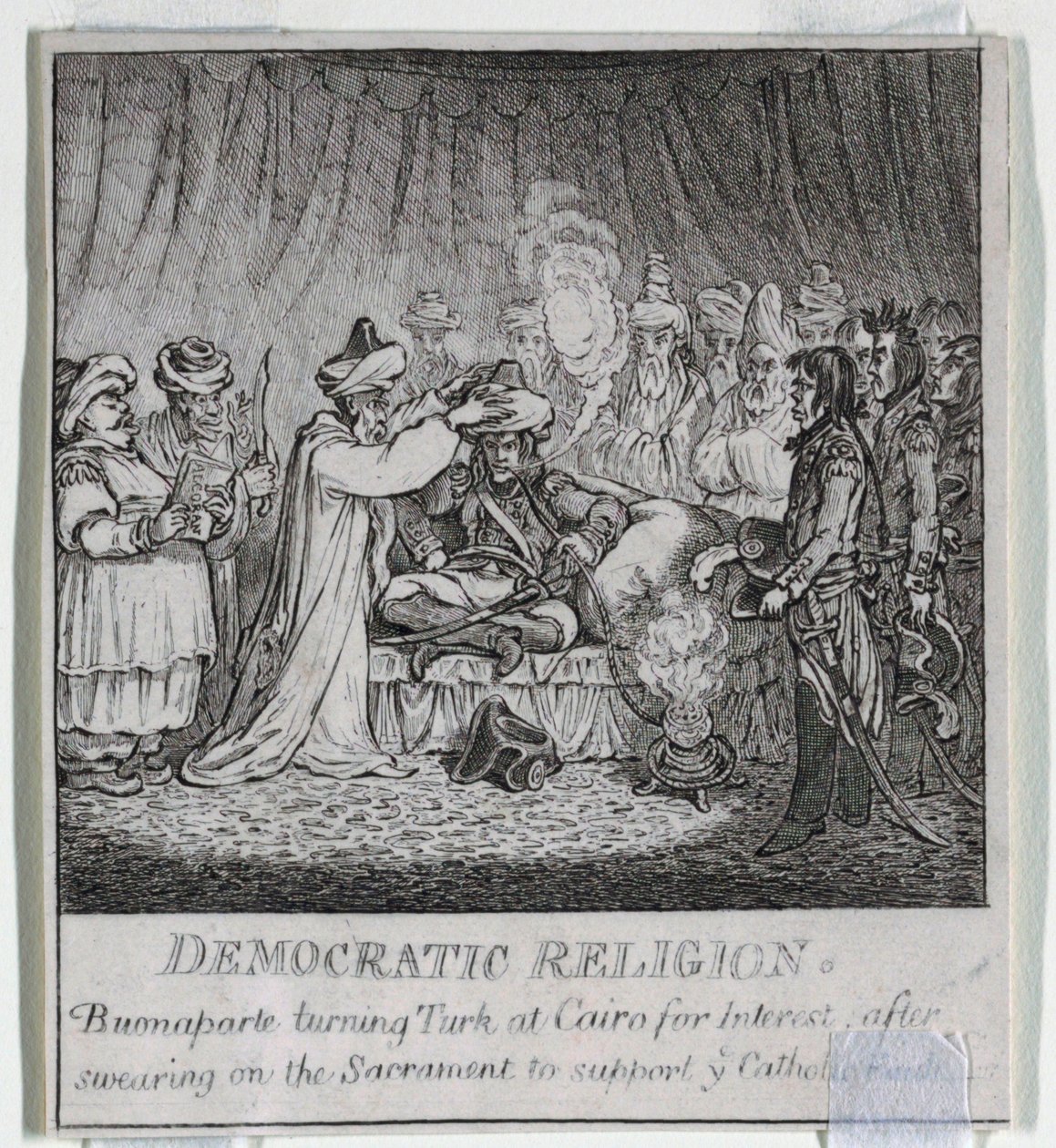 "Demokrati, eller en skiss o av James Gillray
