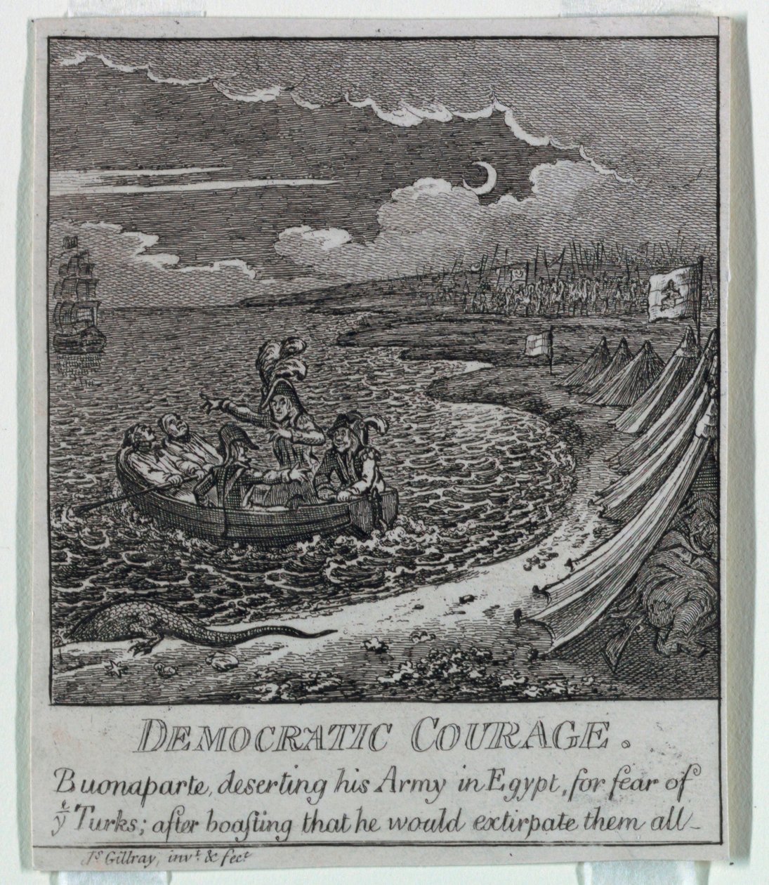 "Demokrati, eller en skiss o av James Gillray