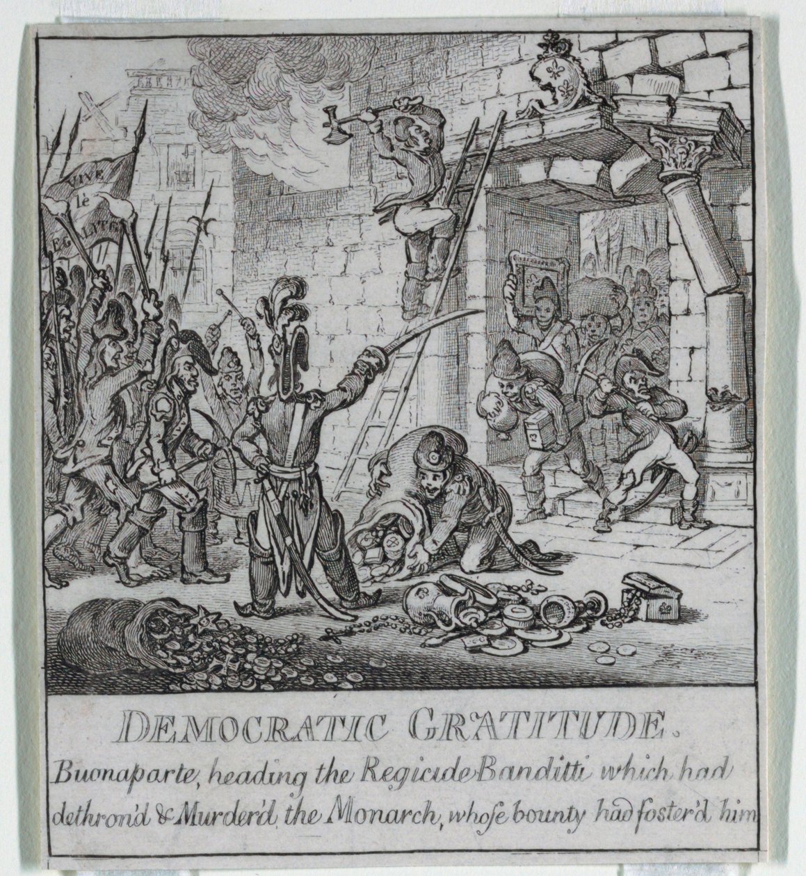 "Demokrati, eller en skiss o av James Gillray