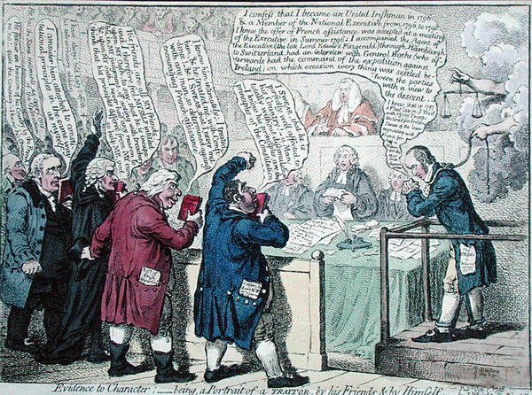 Evidence to Character: being, a portrait of a traitor, by his Friends and by Himself, publicerad av J. Wright för 