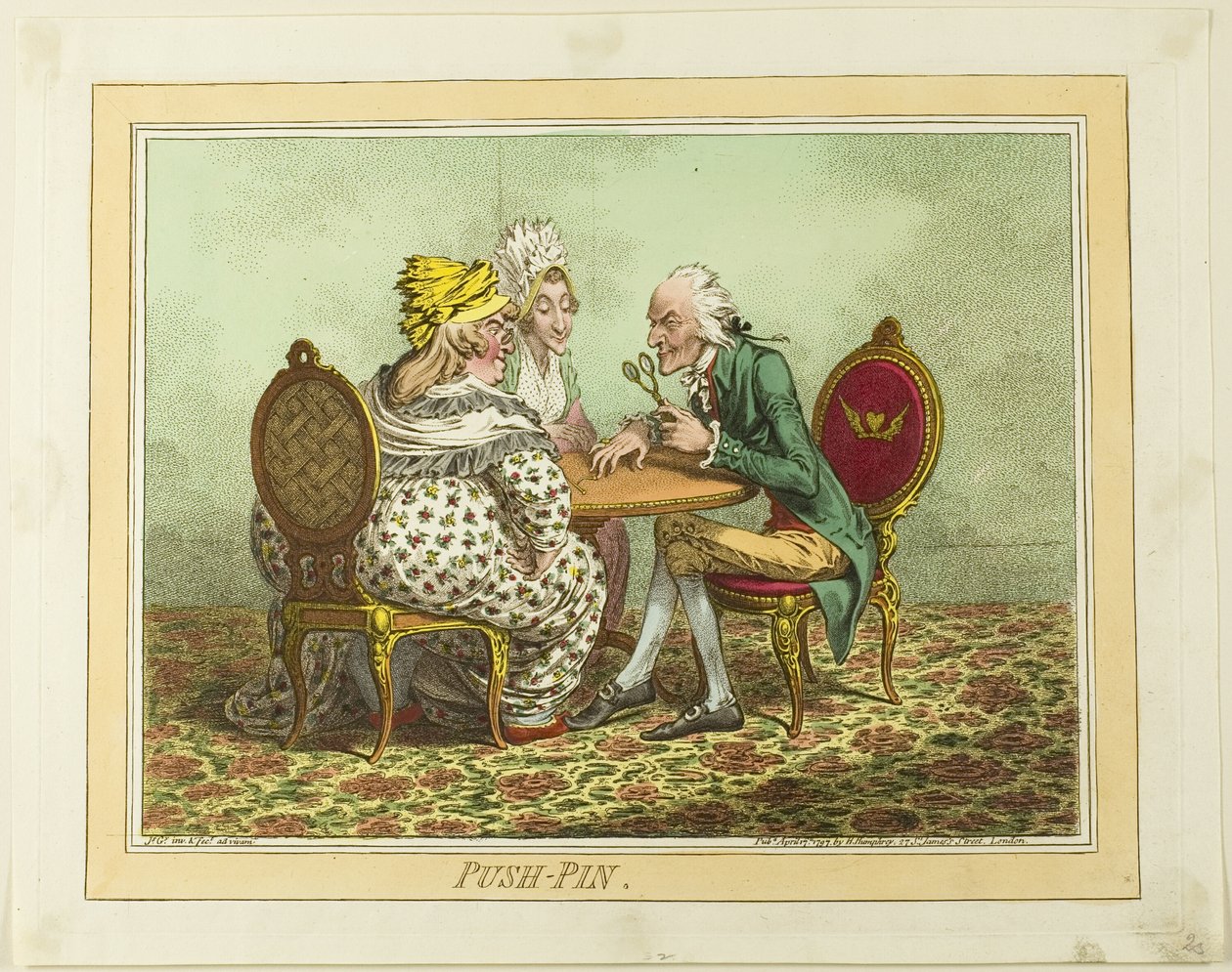 Tryckstift av James Gillray