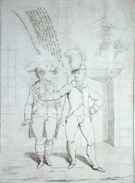 The Thunderer av James Gillray