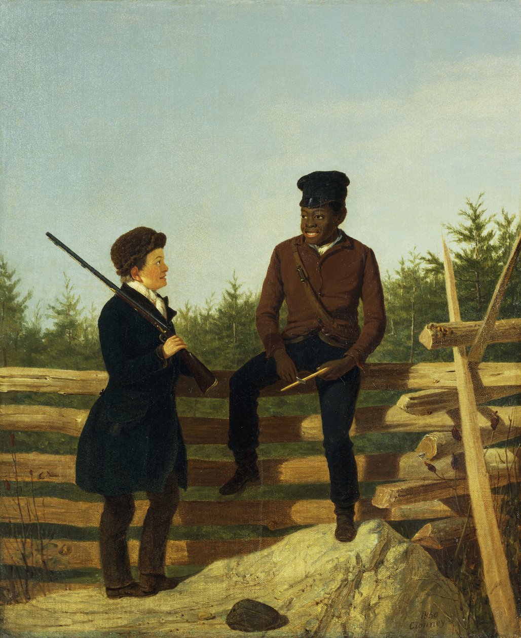 Vilken väg ska vi gå? James Goodwyn Clonney av James Goodwin Clonney