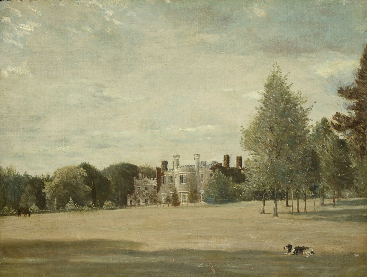 Woodlands, Emsworth, Hampshire, ca 1850 av James Gubbins Archer Burton
