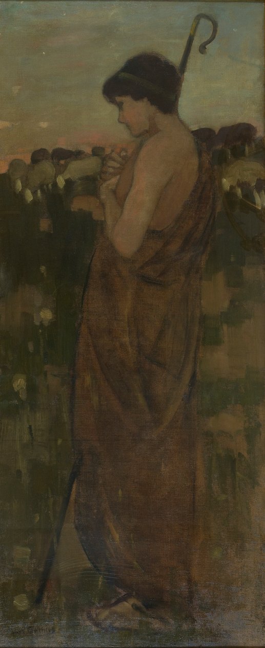 Herdepojken, ca 1881 av James Guthrie