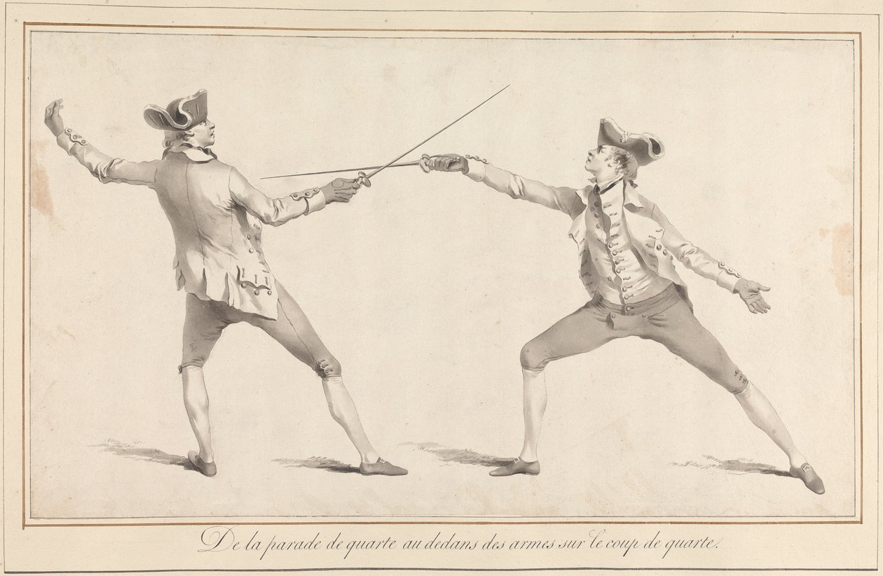 Från Parry of Quarte Inside the Arms på Coup de Quarte av James Gwin