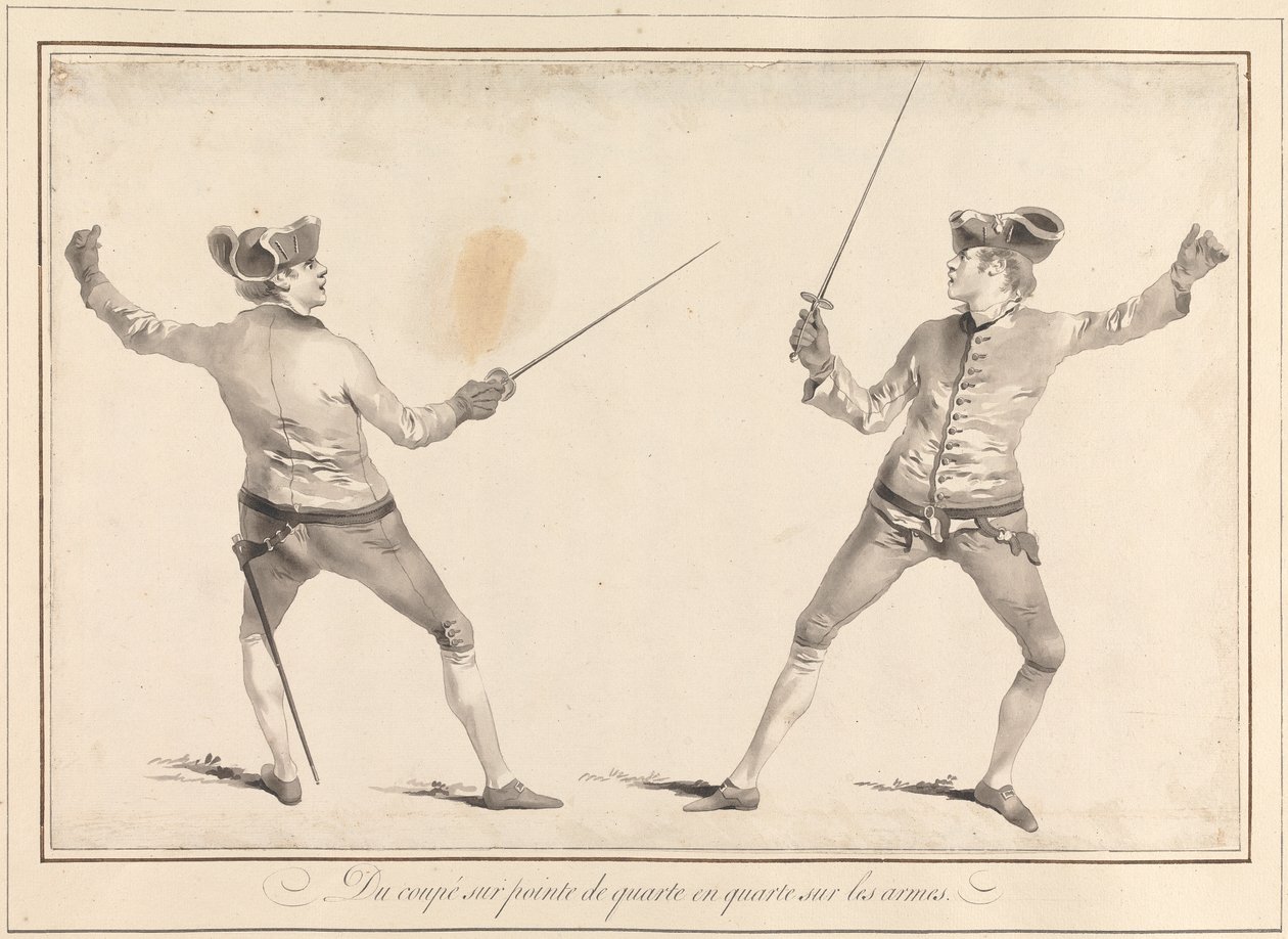Från Coupé sur Pointe de Quarte till Quarte on Arms av James Gwin