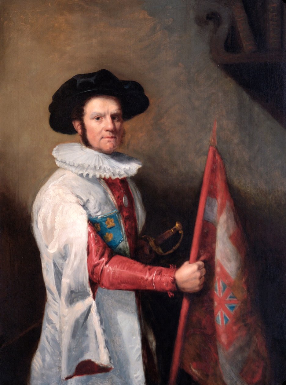 "Överste John Gurwood, Esquire to the Duke of Wellington", 1837 av James Hall