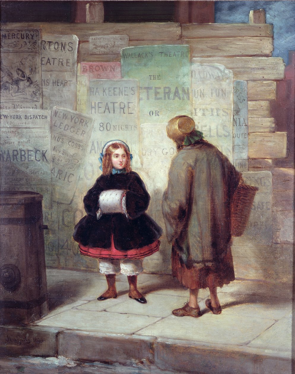 Trottoarer i New York eller `Rik flicka, fattig flicka av James Harvey Cafferty