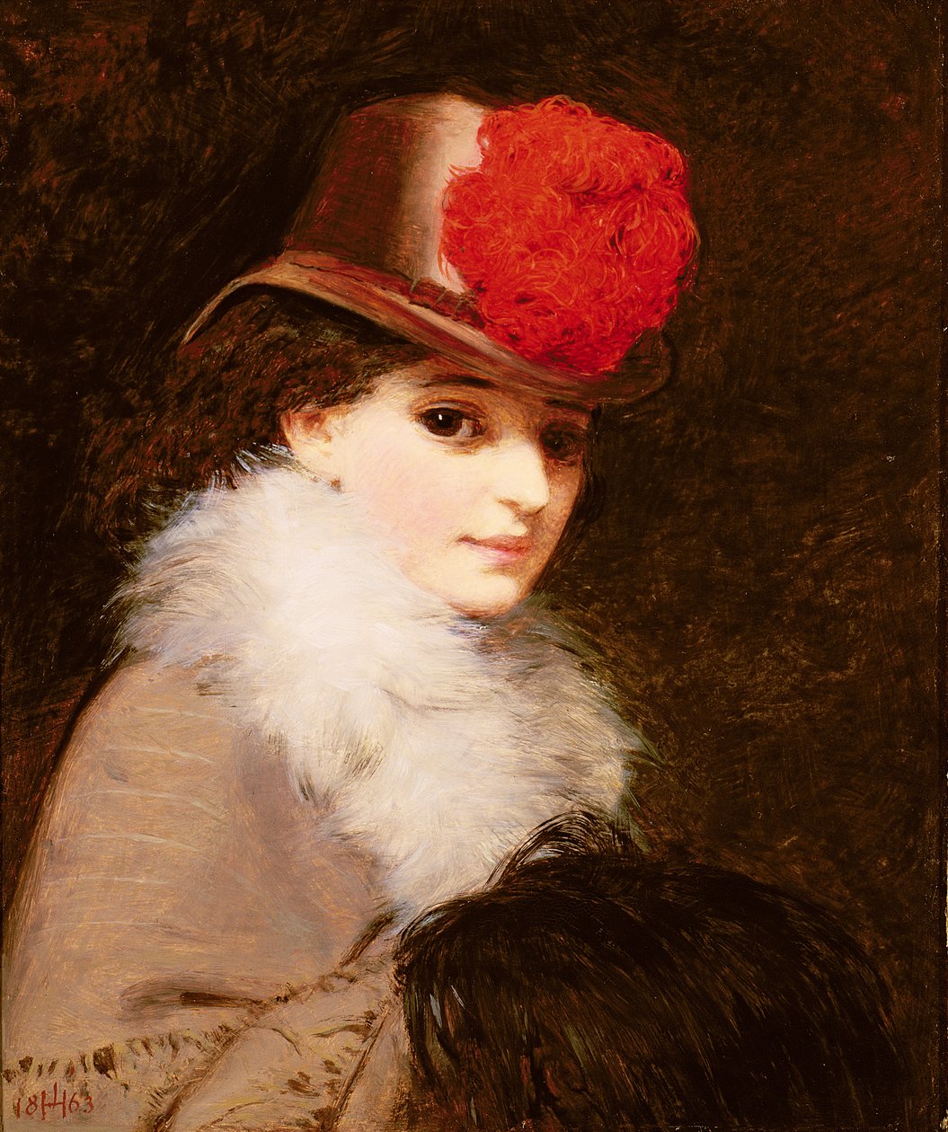 Coquetten, 1863 av James Hayllar
