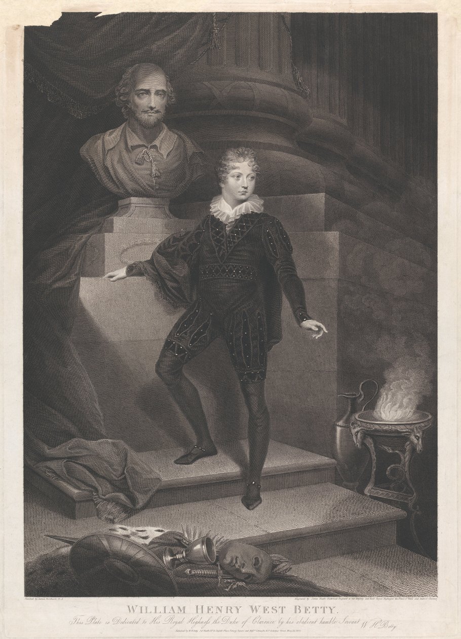 William Henry West Betty av James Heath