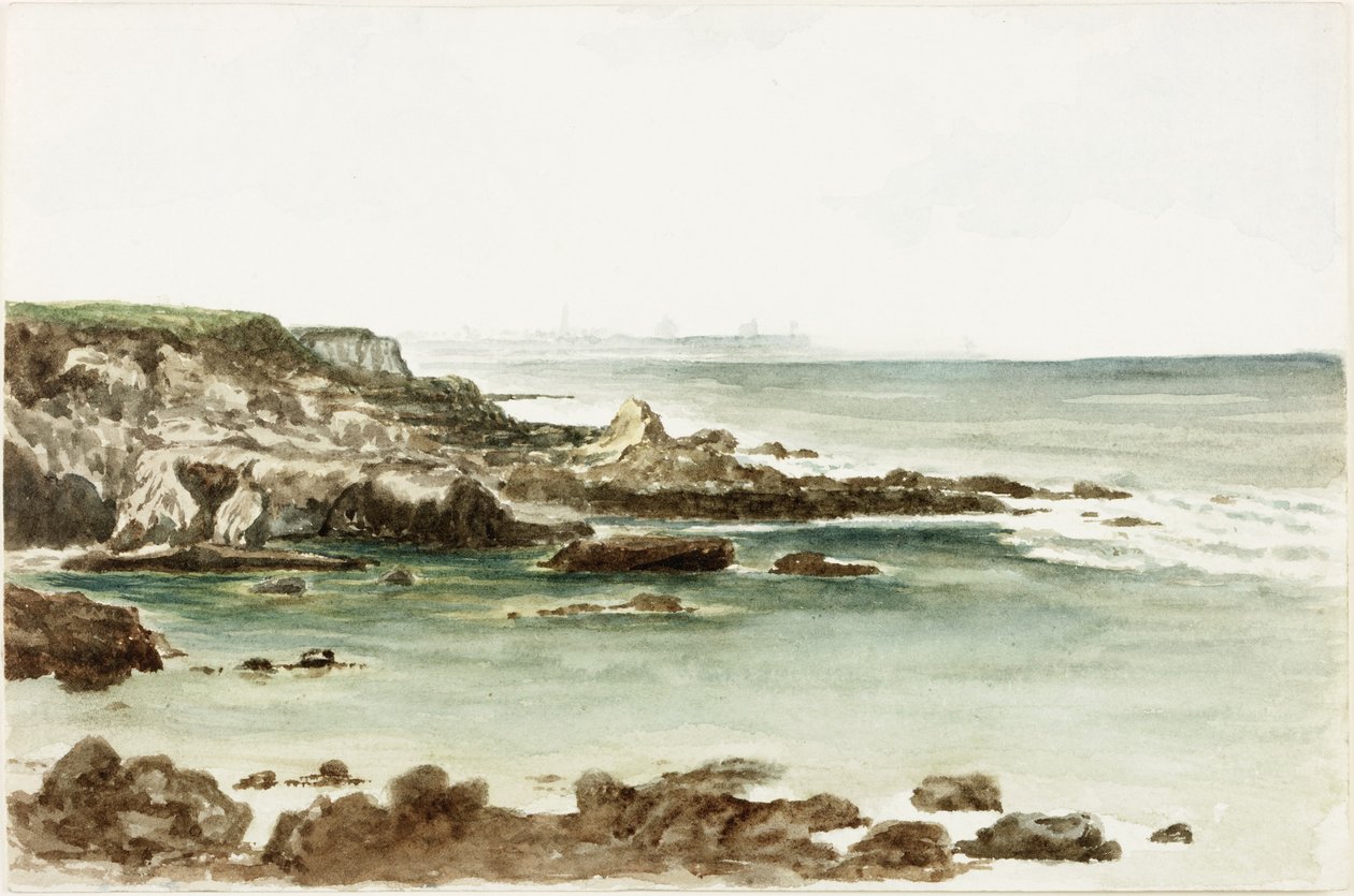 Nära Marsden, Looking North (akvarell och kroppsfärg på papper) av James Henry Cleet