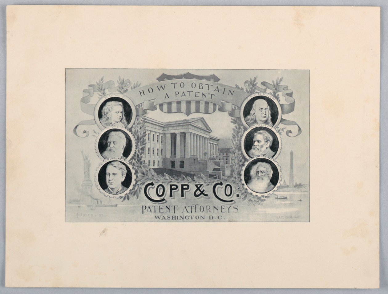 Halvtonsgravyr: Hur man skaffar ett patent, Copp & Co. Patent Attorneys, Washington, D.C. av James Henry Moser