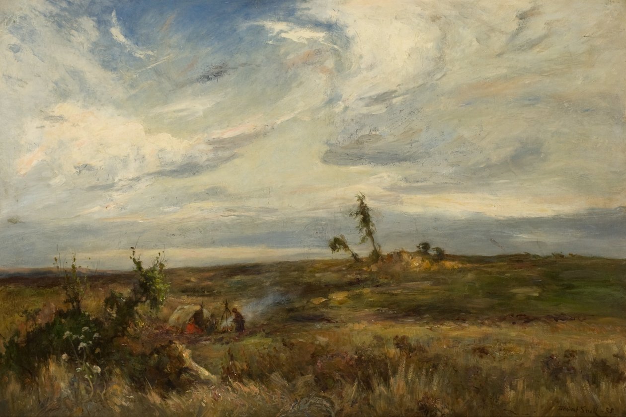 Ett zigenarläger av James Herbet Snell