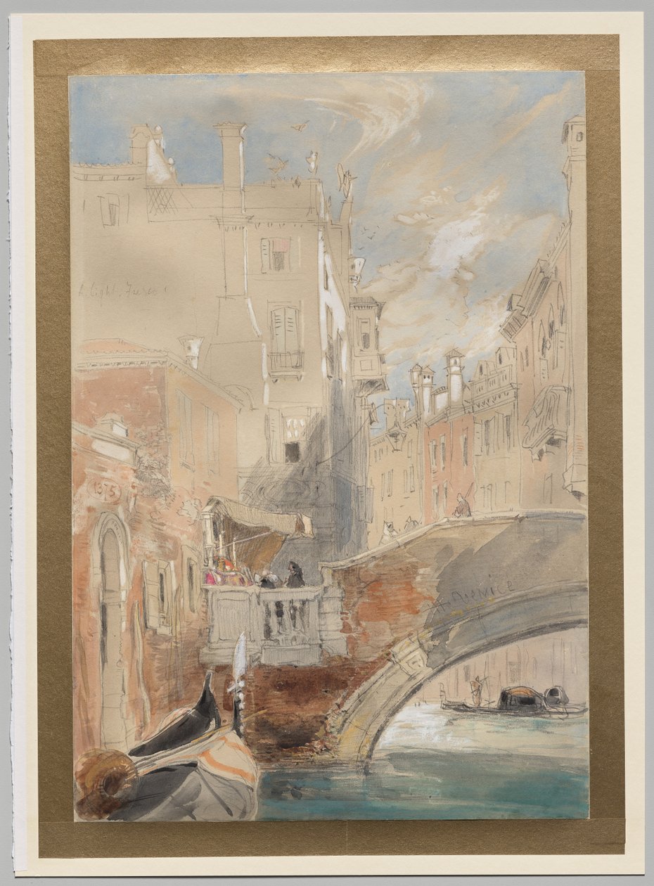 En kanal, Venedig av James Holland