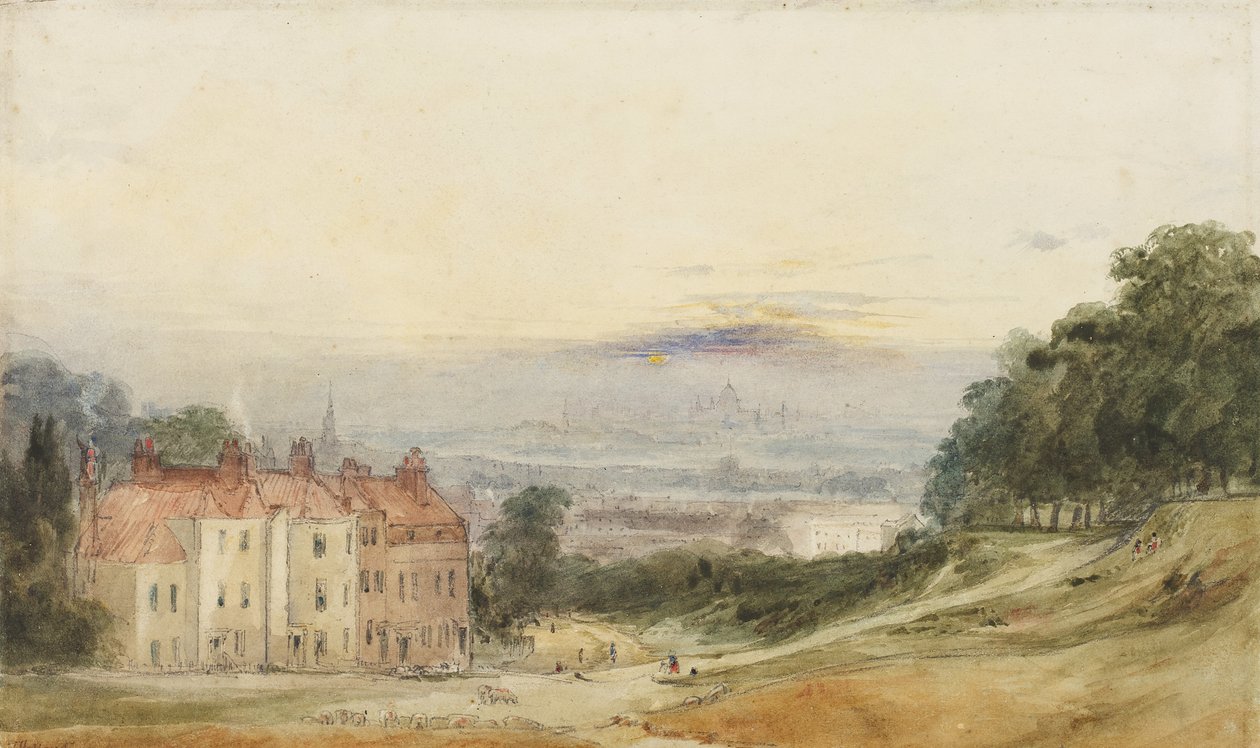London från Blackheath av James Holland