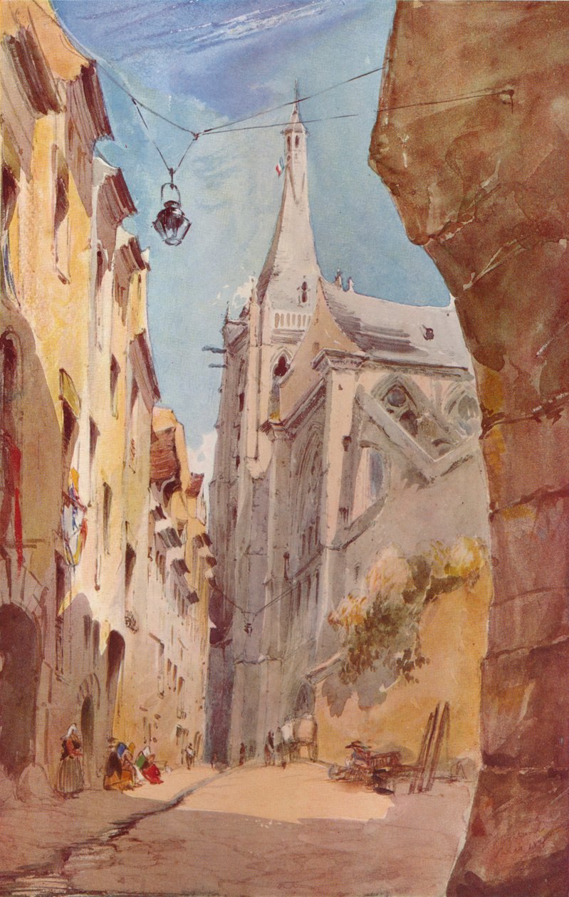 Kyrkan St. Severin, Paris, 1800-talet av James Holland