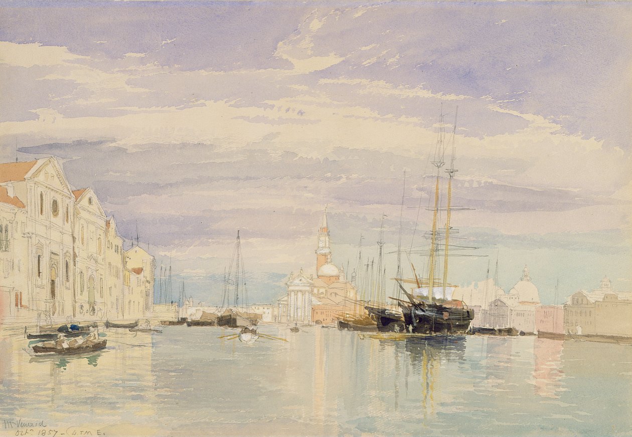 Giudecca med S. Giorgio Maggiore, Venedig av James Holland