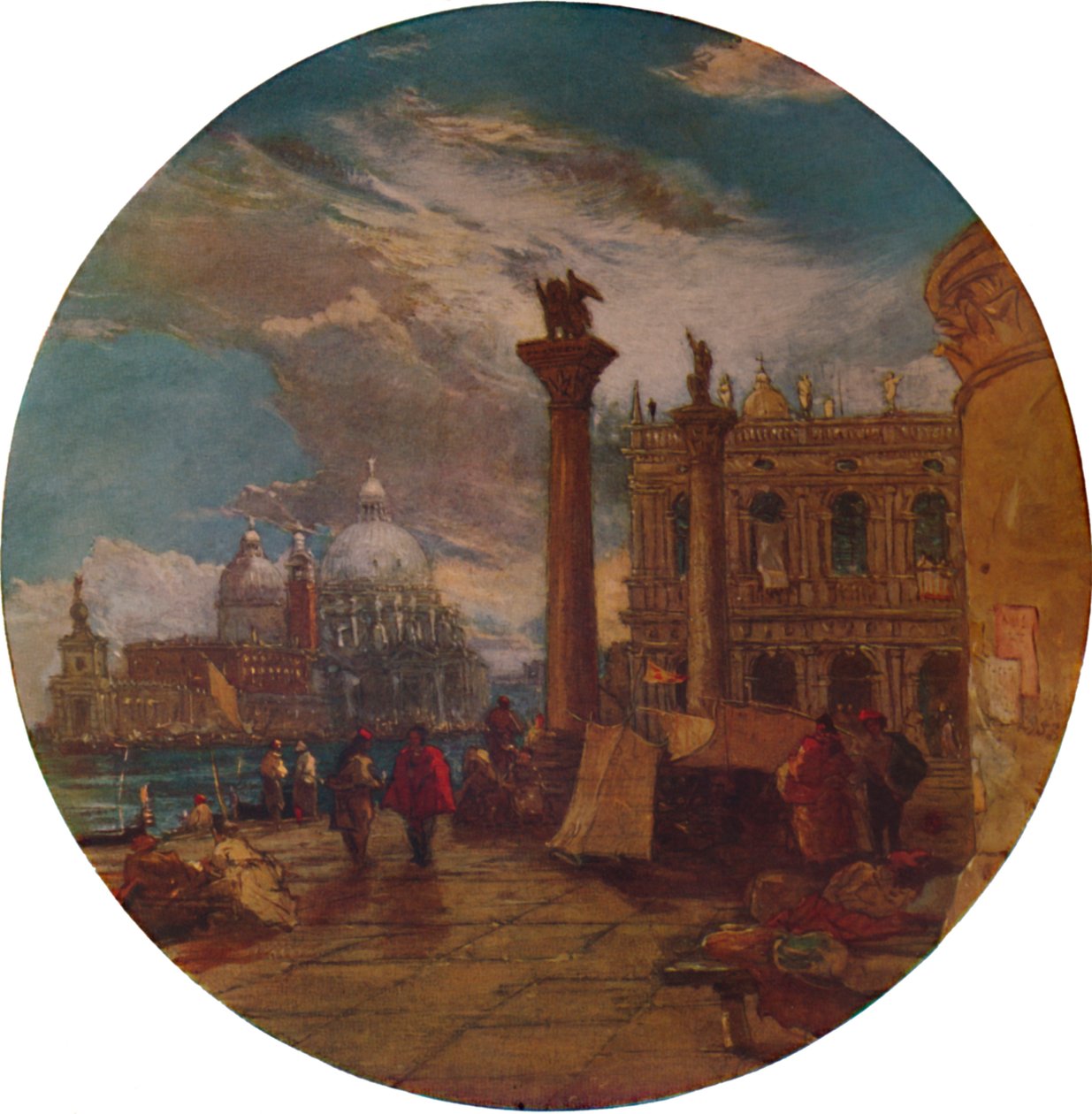 Piazza i St. Marks Venedig, 1853, 1935 av James Holland