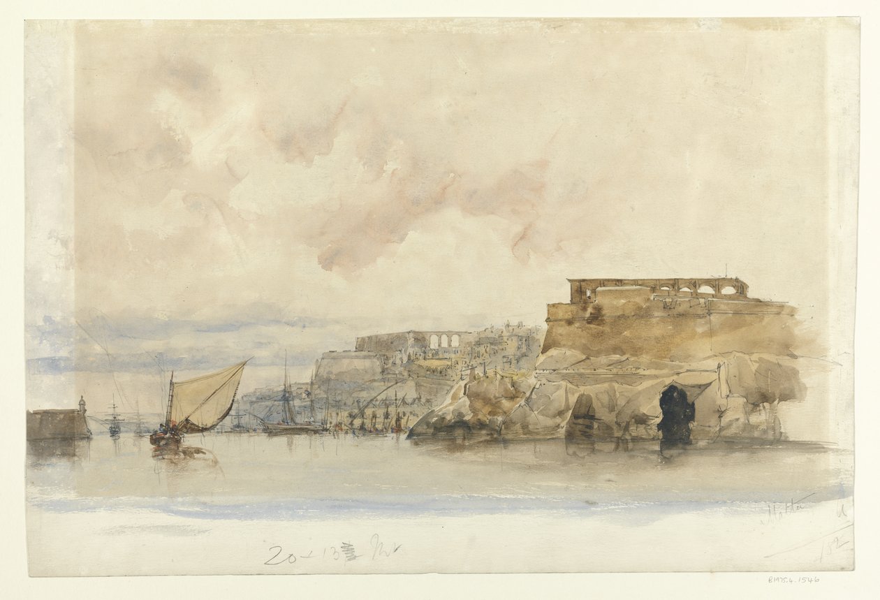 Utsikt över Valletta, Malta av James Holland