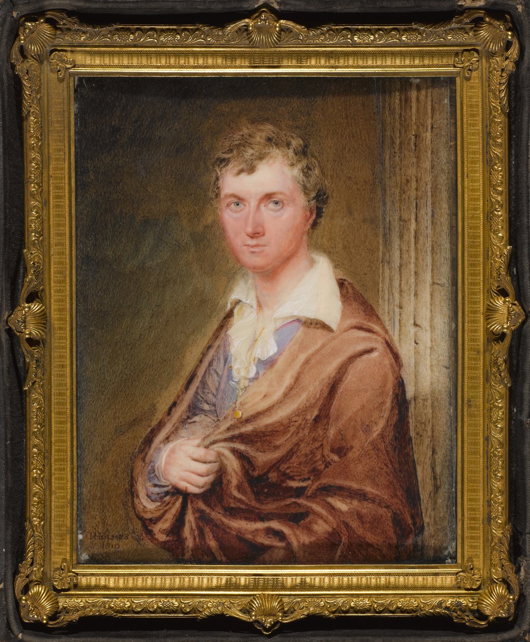 General Sir George Murray i civil dräkt, ca 1819   (miniatyr på elfenben) av James Holmes