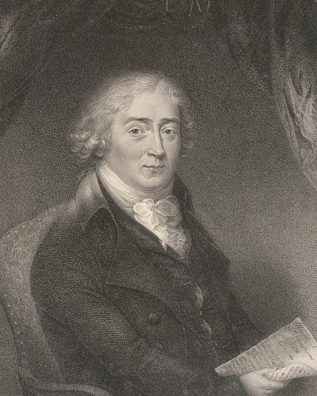 Porträtt av Venanzio Rauzzini (1746-1810) graverad av Robert Hancock (1730-1817) av James Hutchison