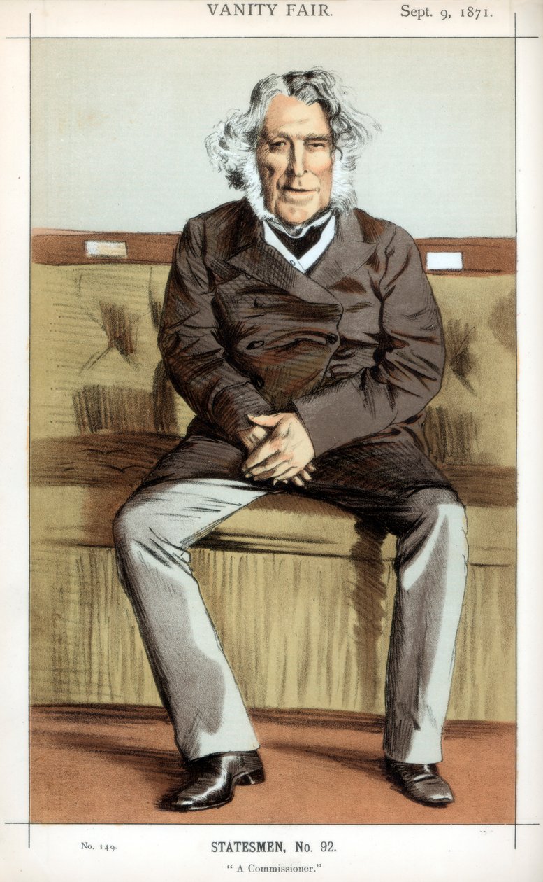 En kommissarie, 1871 av James Jacques Joseph Tissot