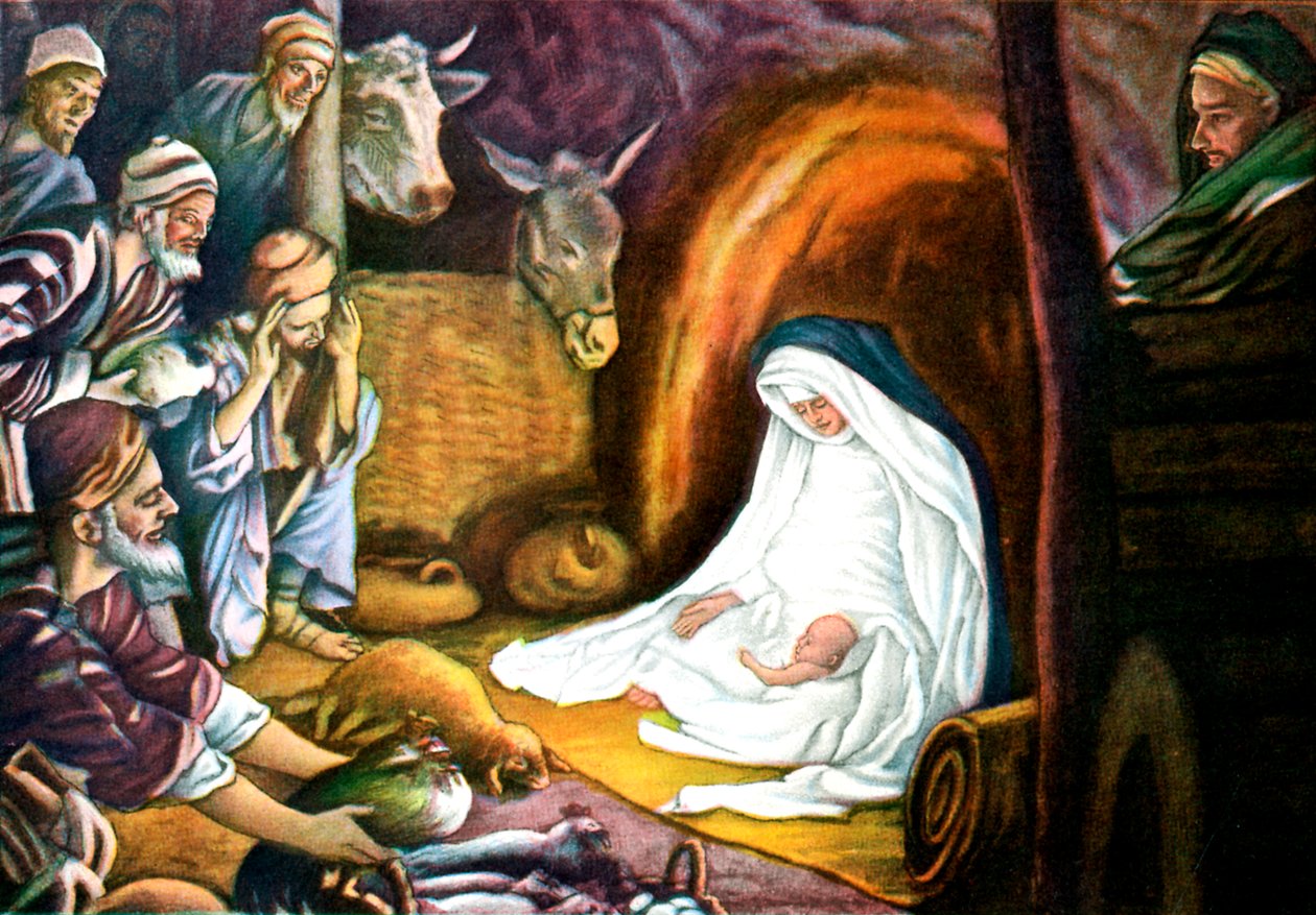 Tillbedjan av Magi - Bibeln av James Jacques Joseph Tissot