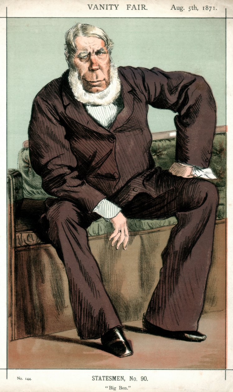 Big Ben George Bentinck, brittisk politiker, 1871. av James Jacques Joseph Tissot