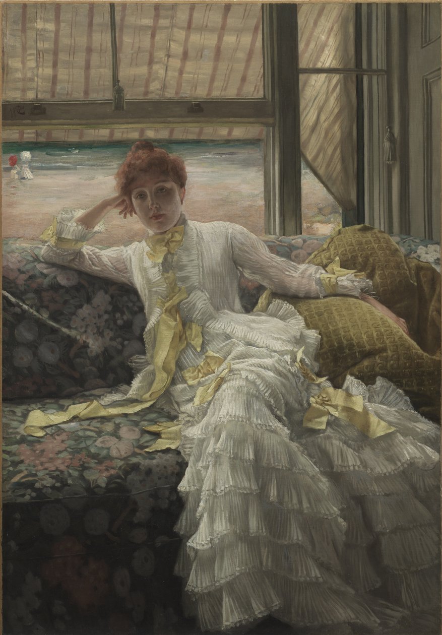 Bord de mer Seaside, 1878 av James Jacques Joseph Tissot