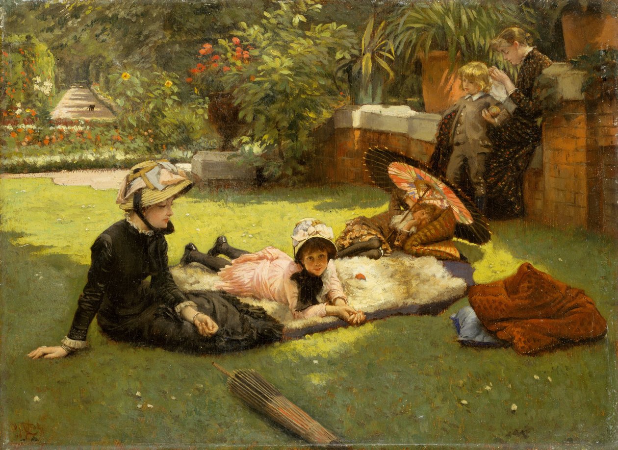 I fullt solljus av James Jacques Joseph Tissot