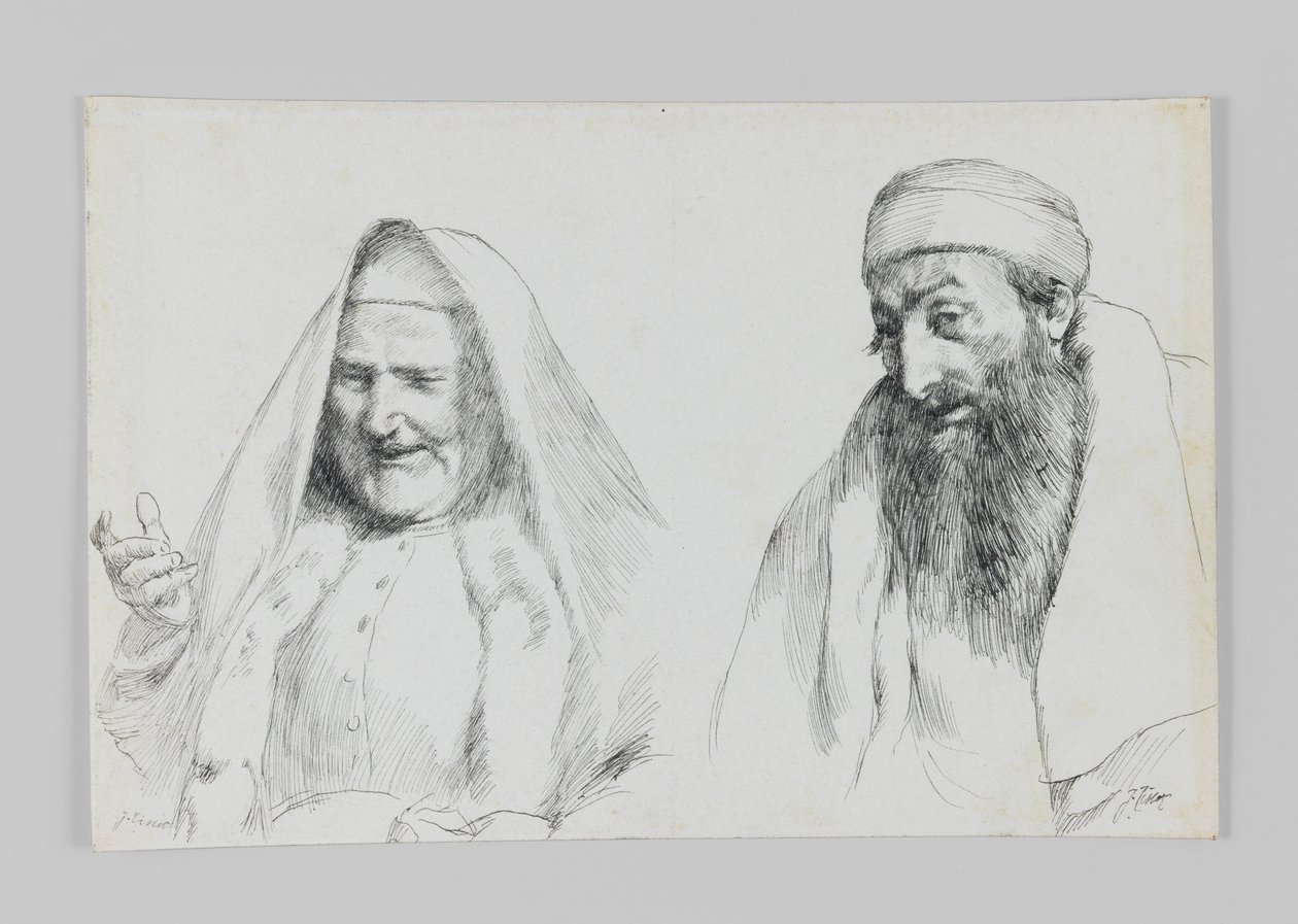 Jude och judinna, illustration från Vår Herre Jesu Kristi liv av James Jacques Joseph Tissot
