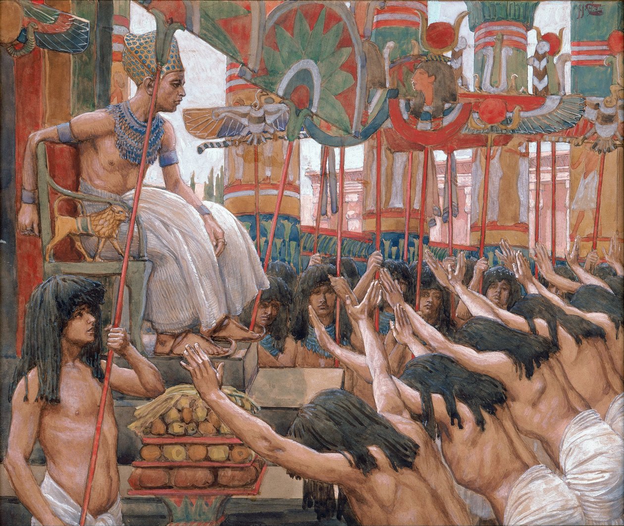 Joseph i Egypten - Tissot, James Jacques Joseph av James Jacques Joseph Tissot