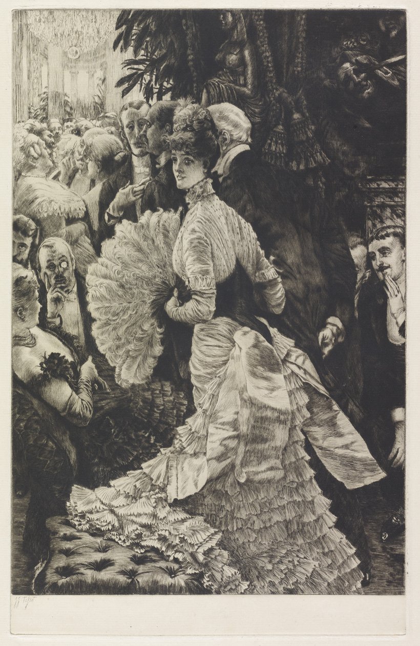 Kvinna i Paris: Politisk kvinna av James Jacques Joseph Tissot