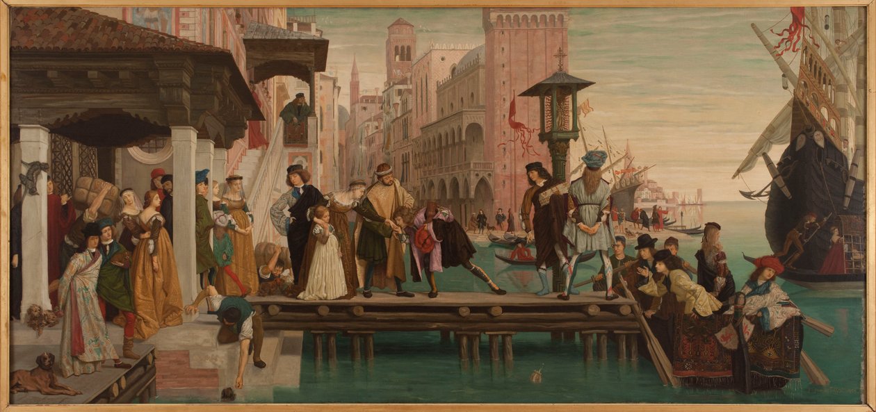 Den förlorade sonens avfärd av James Jacques Joseph Tissot